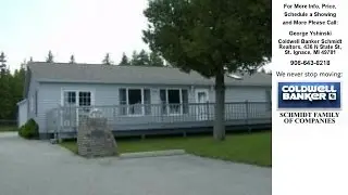 996 W Boulevard DR, St. Ignace, MI Presented by George Yshinski.