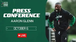 Aaron Glenn Press Conference (10/6) | New York Jets
