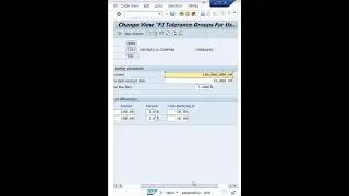 Объяснение группы допусков SAP | Как SAP определяет пределы допусков #sap