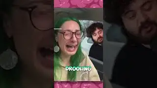 Drooling Taylor Swift Fan In Car Reaction #meatcanyon #taylorswift #viral