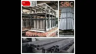 SiSiC Beams, supports, rib plates, temperature below 1380℃, info@lengstech.com #kilnfurniture #SiSiC