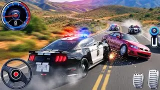 Real Cop Cars Driving Simulator 3D - Police Car Chase Multi-Storey - Android GamePlay