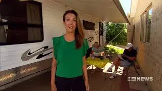 Carmen Braidwood for Nine News Grey Nomads