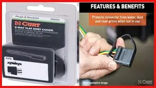 Keep Your Trailer Connection Safe with a 5-Way Flat Dust Cover