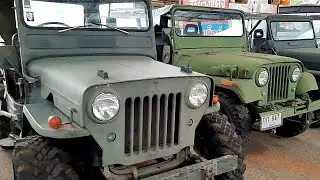พาชมรถJEEPร้านศิริยางแดงประโคนชัย.มีหลายคันมากสวยๆทั้งนั้นเลย