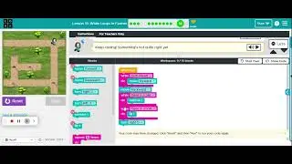 While Loops in Farmer- Level 14 (Video 3)
