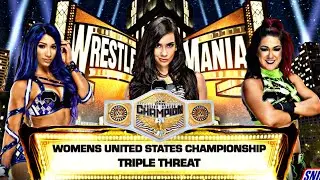 AJ Lee vs Sasha Banks vs Bayley | Triple Threat | Women’s US Championship | Three Icons. One Title.