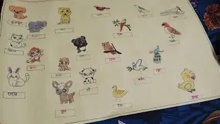 DIY chart Model 🍃🌸 | Simple & Beautiful School Craft ✨ #CraftVlog @I.m.GinniShortsandvlog 