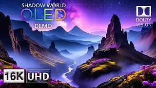 SHADOW WORLD 🌏 Dolby Vision HDR 16K Video ULTRA HD [120 FPS]
