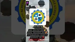 SBO HOME 🏡 Based VIDEO WATCHING JOB...  INTERESTED 💸💸.. PEOPLES DM Me..📞. #sbo #sbojobs #online #job