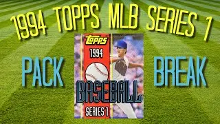 1994 Topps Series 1 MLB Pack Break: Gold Parallels, Black Gold Inserts & Derek Jeter&rsquo;s 2nd Year Card