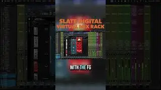 My Go-To Vocal Chain Using Slate Virtual Mix Rack #mixingtips #studiogear #audioengineer