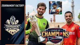 Expert mode vs Pakistan Super League champion : League of Champions Real Cricket 24 Live stream