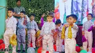 Dada Dadi Nana nani Class LKGBoys Annual Function 2025 26, Unique English School Patur