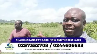 ROYAL GH ESTATES AND HOMES. Shai Hills lands 
