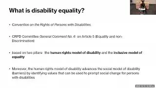 2025 Dr. Laverne Jacobs: Disability Equality as an Ethical Project of Inclusion