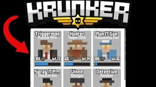 Krunker Tips for New Players: Changing your class/gun.