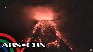 LOOK: Lava flow from Mayon clearly visible following days of cloudy weather