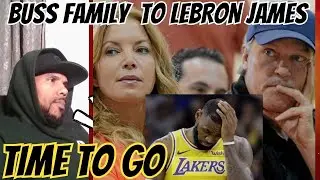 BUSS FAMILY WANTS LEBRON JAMES OUT OF THE LAKERS [VIDWON REACTS]