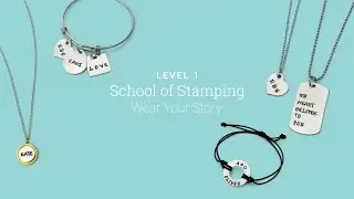 ImpressArt Tutorials Level 1 - Wear Your Story - Hand-Stamped Jewelry