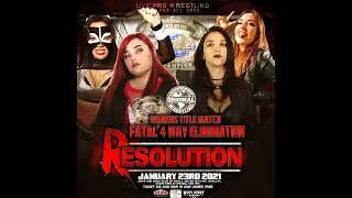 LaBrava vs Roma Luchadora vs Hembra Kato vs Raeven Marie OCW Resolution  2021 (Hard Cam)