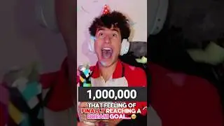 I FINALLY Hit 1 MILLION Subscribers&hellip; crying🥹💞