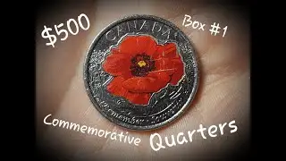 BEAUTIFUL QUARTER FOUND! ( Commemorative Quarter Hunt #1)