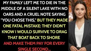 My Family Left Us In The Middle Of The Lake &mdash; They Thought We&rsquo;d Never Come Back But...