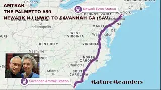 Amtrak Palmetto 89 New York to Savannah