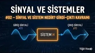 Sinyal ve Sistemler #02 – Sinyal ve Sistem Nedir? Girdi–Çıktı (Input - Output) Kavramı | Yiğit Hoca