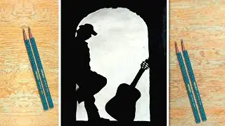 Alone Boy Easy Pencil Drawing for Beginners | Creative Artworks | Easy Sketch | #37