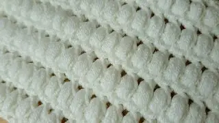 Bebek battaniyesi yapılışı how to make a baby blanket #crochet #knitting #handmade 