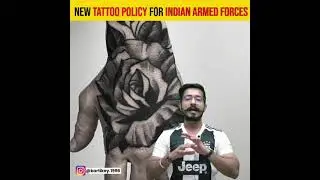 TATTOO ALLOWED IN INDIAN ARMY ? 😱🔥