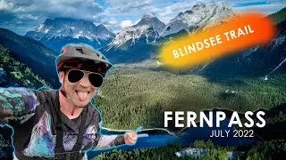 2022-08 A day at the Fernpass riding the Blindsee- and other trails