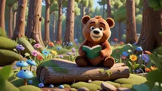 Bobby Bear Reads a Book | Reading & Learning Song for Kids | Nursery Rhymes and Toddler Fun