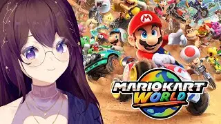 i haven't streamed in a year! 🤪 【Mario Kart World】
