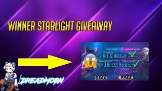 Announcement!! Starlight Winner🔥🔥 | MLBB2020
