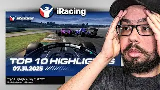 TOP 10 MOMENTOS MAIS INSANOS NOS JOGOS DE CORRIDA! | IRACING