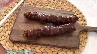 Sweet Walnut Sausage Without Sugar