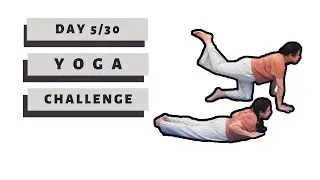 Day 5 of 30 Day Yoga Challenge | Power Yoga #yoga  #challenge #fitness #motivation #strength 