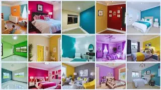 Bedroom Colour Combination Asian paints || Latest Wall Painting design For Home || Top 50+ Colour ||