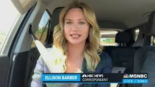 Ellison Barber on the campaign trail - GA Herschel Walker