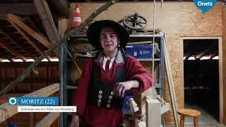 Wandergesellen im Geschichtspark B&auml;rnau-Tachov