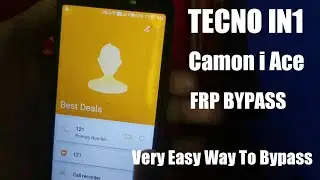Tecno In1 Frp Bypass TECHNO CAMON I ACE FRP UNLOCK