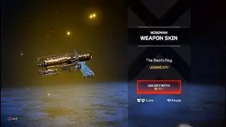 Apex Legends -Item Shop/Store LEGENDARY DEATH RAY Weapon Skin!