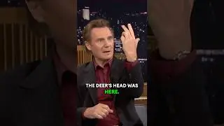 Liam Neeson's Jedi REFLEXES Were Put To The TEST By A Deer