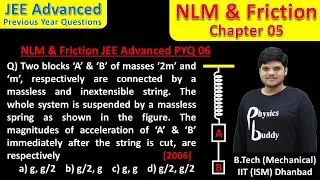 JEEAP05Q06 | NLM & Friction | Class 11th | Chapter 05 | JEE Advanced PYQ