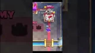 Most Useful E-Spirit ever #clashroyale #clashofclans #funny #memes #fyp #viral
