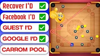 Carrom Pool Delete I'd Recover ☑️ Kaise Kare || Carrom Pool I'd Delete Ho Gaya To Vapas Kaise