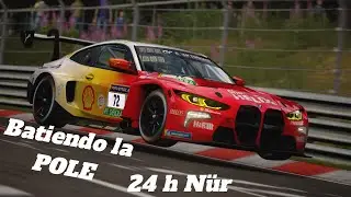 Batiendo la Pole de Nurburgring 24h 2024 en Assetto Corsa. Comparativa.